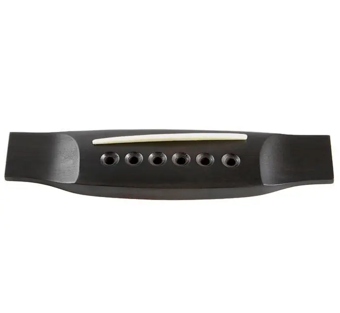 Bridge, Western Guitar, Standard Size, Ebony