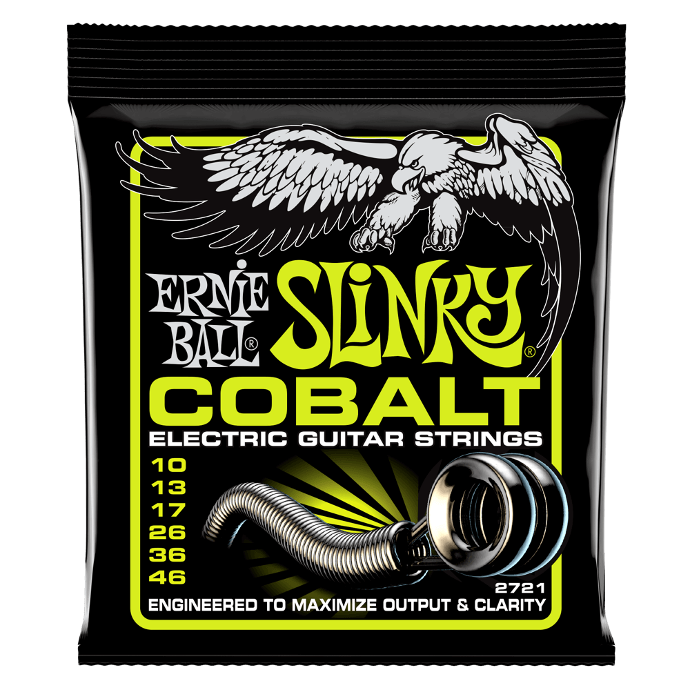 Ernie Ball Slinky Cobalt Electric Guitar Strings