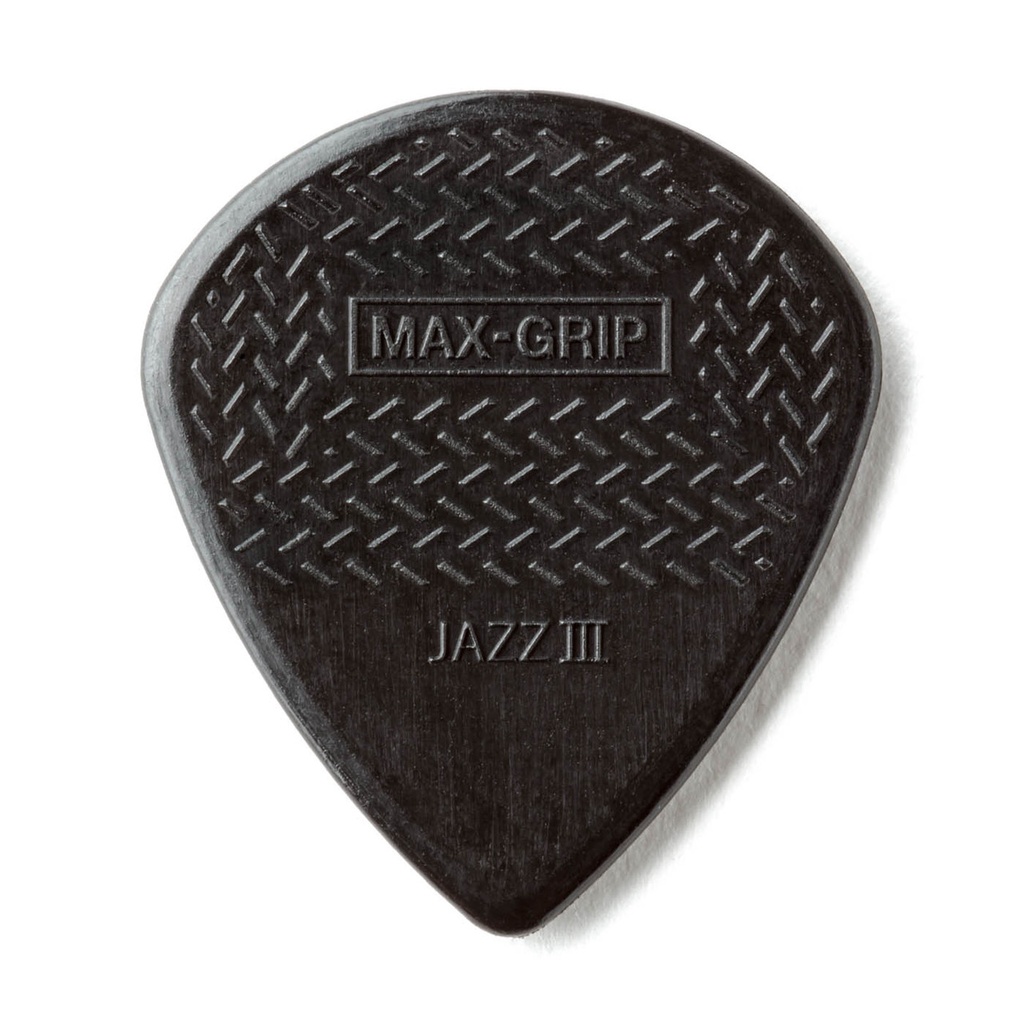 JIMDUNLOP MAX-GRIP® JAZZ III STIFFO PICK 471
