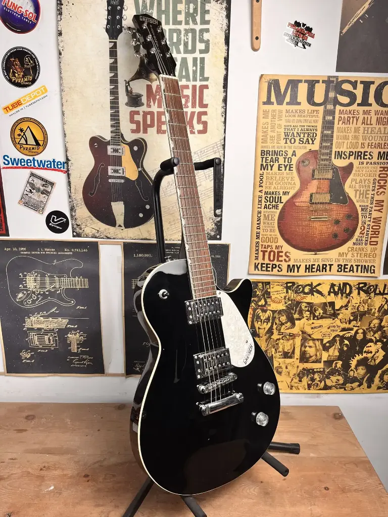 Gretsch G5425 Electromatic Jet Club Electric Guitar, RW FB, Black (used)