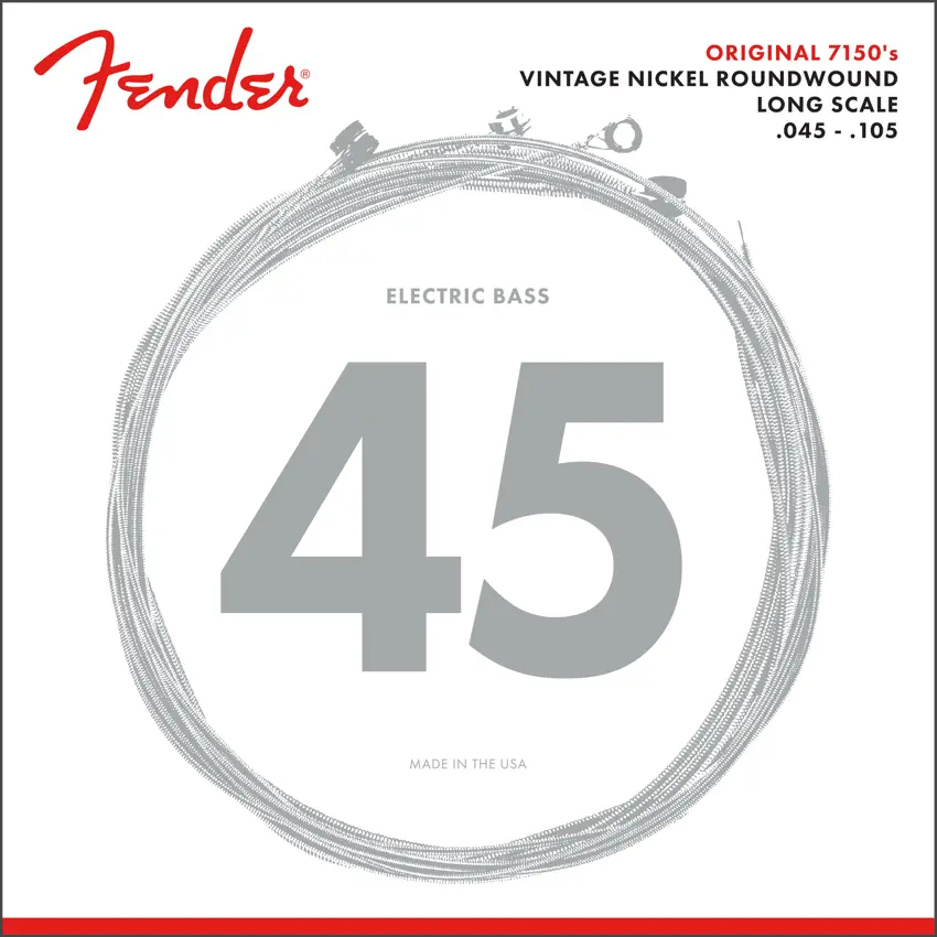Fender Original 7150's Pure Nickel Bass Strings 45 105