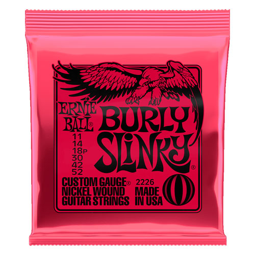 Ernie Ball 2226 Burly Slinky Electric Guitar Strings 11-52