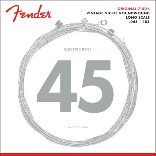 Fender Original 7150's Pure Nickel Bass Strings 45 105