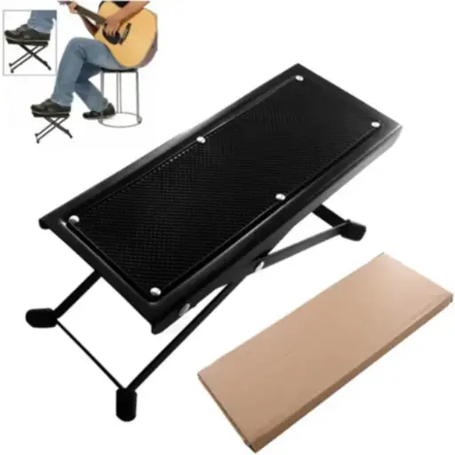 Guitar foot stool / foot rest with 4 positions 