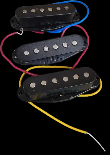 3 single coil ceramic pickups SSS