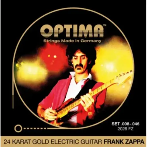 Optima Gold 24 K “Frank Zappa” signature strings – electric guitar 8-46